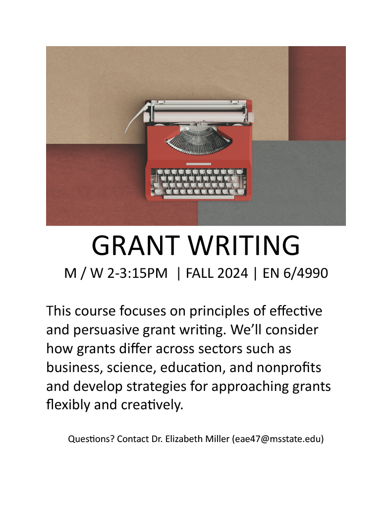 EN 4990/6990 Grant Writing